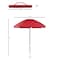Nature Spring Nature Spring Beach Umbrella-Tilt and Anchor, Red 339167FZL - alternate 2
